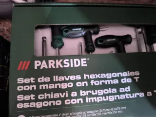 Set  Llaves ALLEN O TORX PARKSIDE NUEVO