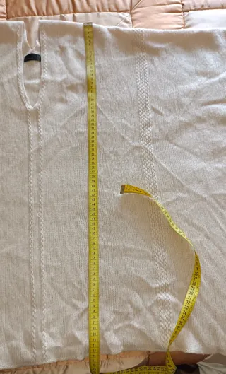 Capa favorecedora talla única beige