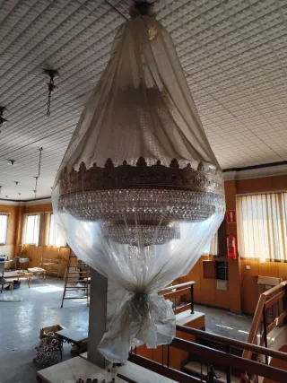 Lámparas cristal metal  Liquidación