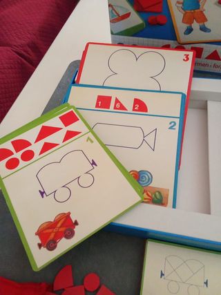 Tangram Djeco Eduludo Formas Madera Juego Educativ