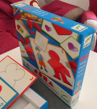 Tangram Djeco Eduludo Formas Madera Juego Educativ