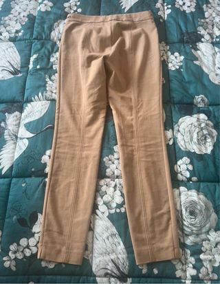 Pantaloni Zara Beige Donna