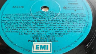 The Beatles - Abbey Road (España 1969)