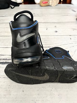 Nike Air More Uptempo - Nero & Blu Università