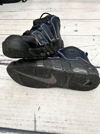 Nike Air More Uptempo - Nero & Blu Università