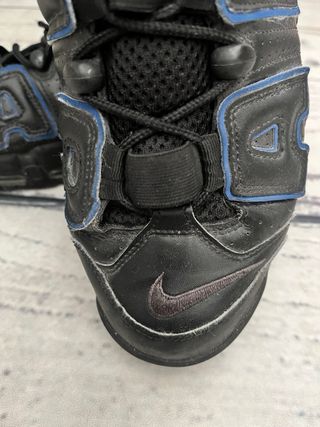 Nike Air More Uptempo - Nero & Blu Università