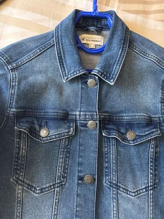 Cazadora vaquera Cortefiel azul