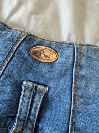 Vaqueros cortos de cintura alta