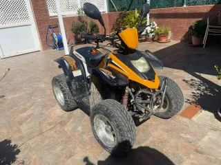 Quad Keeway ATM 50 Negro/Amarillo