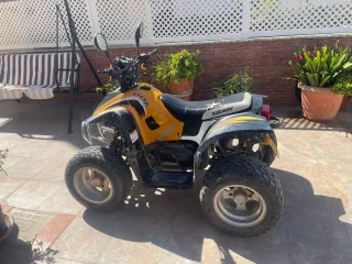 Quad Keeway ATM 50 Negro/Amarillo