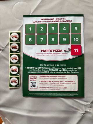 5 Bollini Carrefour Pizzesca
