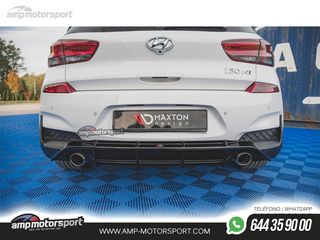 DIFUSOR TRASERO HYUNDAI I30 N 2017-- NEGRO MATE
