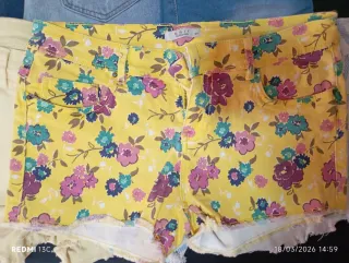 Lote 5 pantalones cortos regalo falda