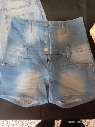 Lote 5 pantalones cortos regalo falda