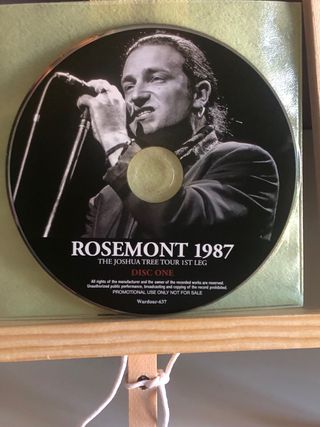 U2 Joshua Tree Rosemont 1987 2CD Japon