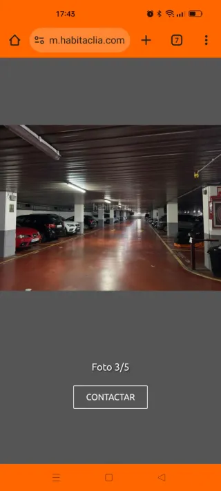 Alquilo dos plazas de parking para moto