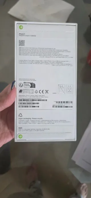 iPhone 17 512GB Blanco