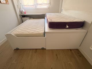 Estructura cama 90 con cajones