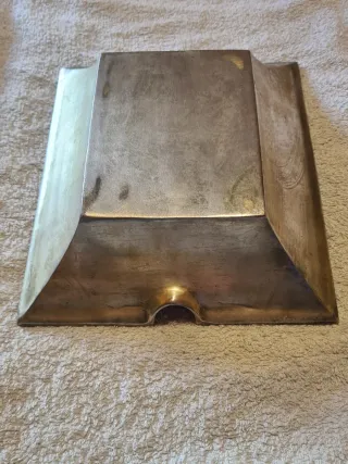 Posacenere Vintage Metallo Decorato