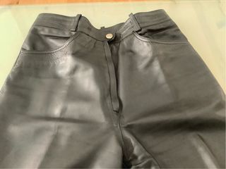 Conjunto Piel Auténtica Cazadora y Pantalón