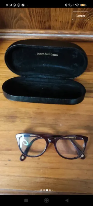 Gafas graduadas y dos clips de sol Ped. del Hierro