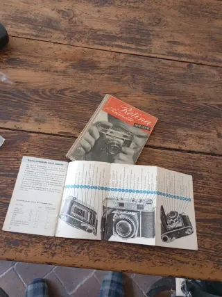 Libro y manual Kodak Retina II