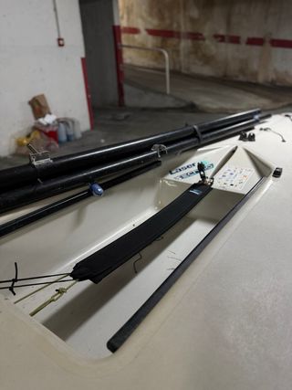 Velero Laser ILCA 7. Coruña