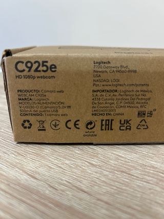Cámara Web Logitech C925e HD 1080p
