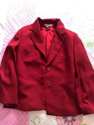 Chaqueta Zara Roja Talla M