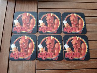 Sottobicchieri birra Satan da collezione