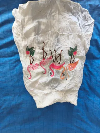 Lote 2 Camisas Bershka Estampado Ángeles Rosa Tall