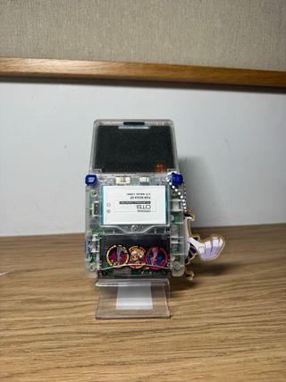 Game Boy Advance SP blanco translucido Lugia