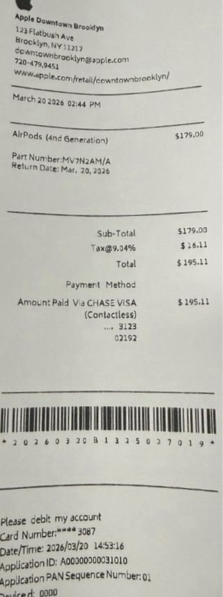 Apple Airpods 4 ANC Bianche