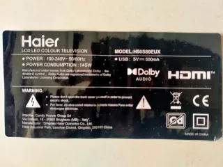 Se Vende Placa Fuente Poder TV Haier