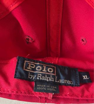 Gorra Polo Ralph Lauren Roja