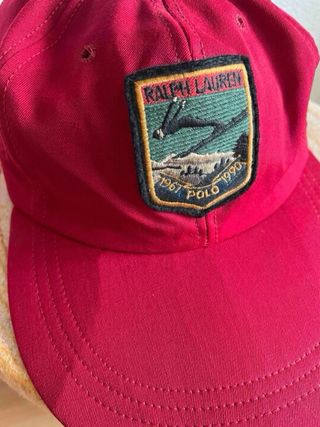 Gorra Polo Ralph Lauren Roja