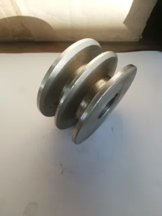 5 Pulegge Alluminio Sez A Albero 24mm