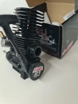 Motor 3.5cc Nitro Bull con arrancador