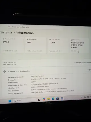 Ordenador de Torre NVIDIA GeForce RTX
