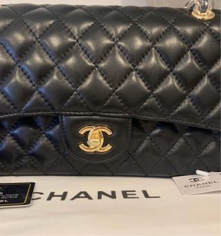 Bolso Chanel Negro Matelassé