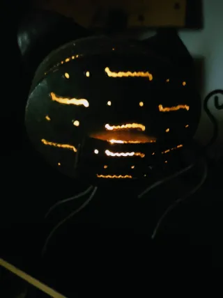 Figurilla gato madera + Portavelas de gato metal