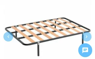 Colchon viscostop 1,90cmm y somier con patas