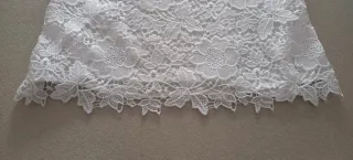 Top encaje blanco tirantes