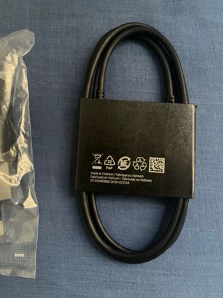 Caricatore Samsung 25W con cavo USB-C nero nuovo