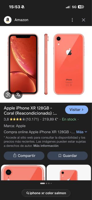 iPhone XR 128GB Coral