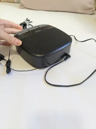 Radio Philips Negro/Gris