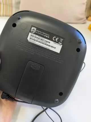 Radio Philips Negro/Gris