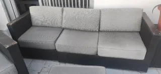 Conjunto sofas terraza
