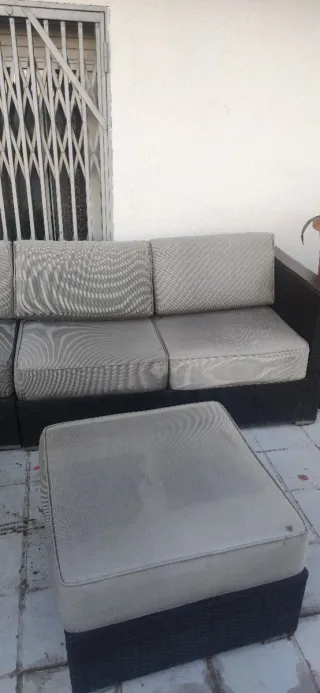 Conjunto sofas terraza