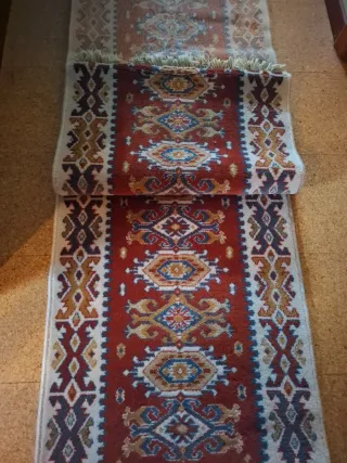 Alfombra pasillera, ancho 65 x largo 400 cm